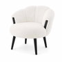Atelier Del Sofa Silla Wing Blanco y Negro